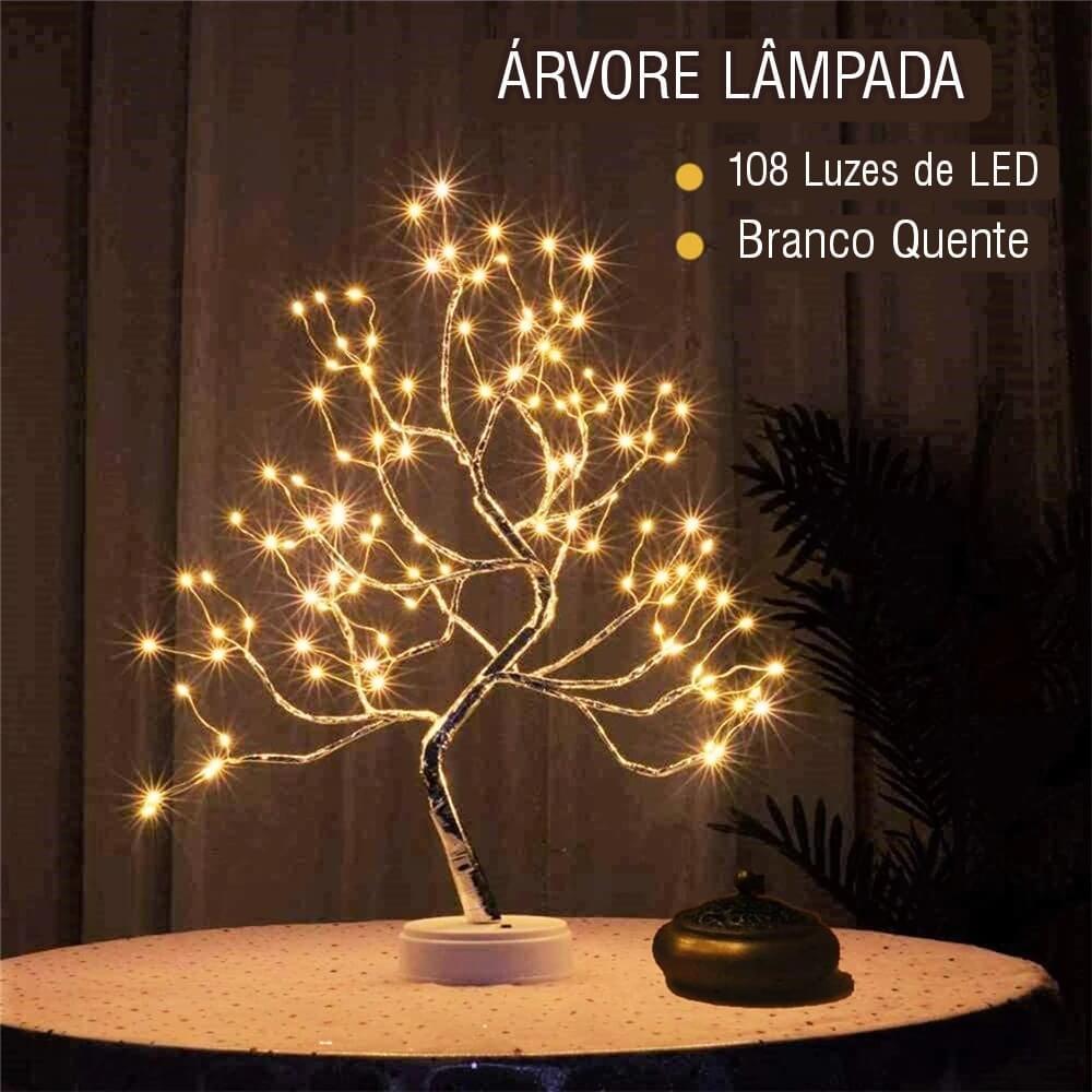 Mini Árvore de Led fadas  iluminação noturna