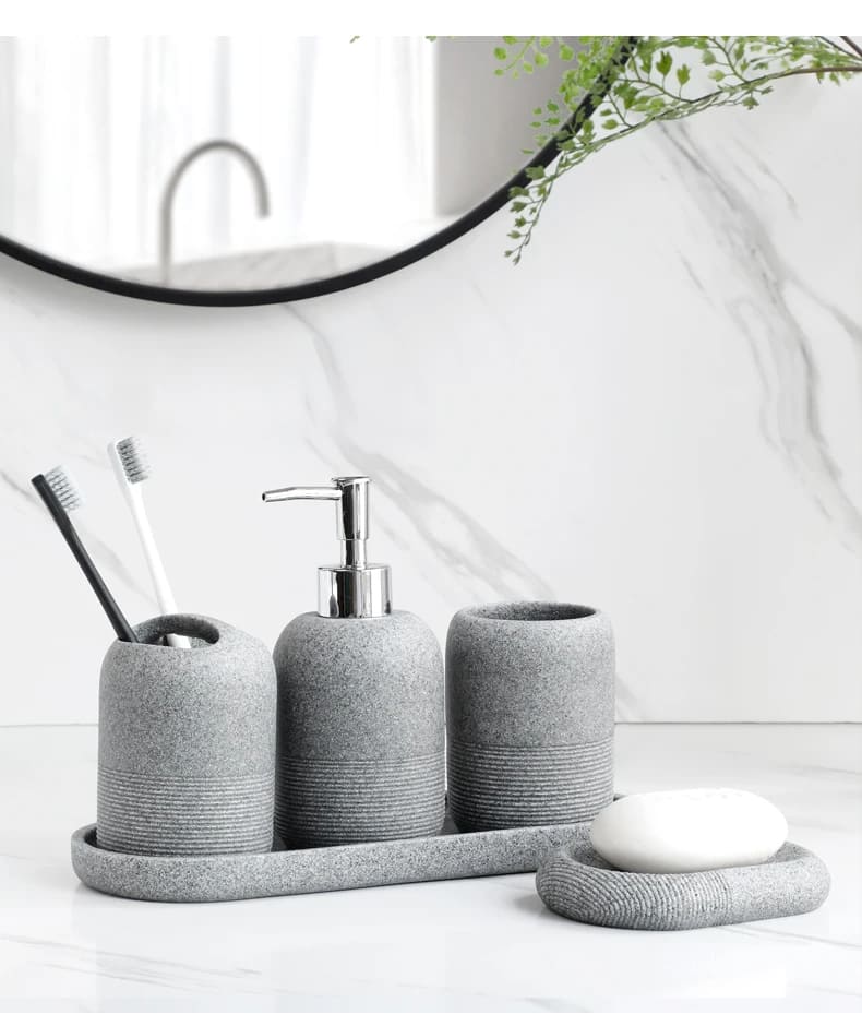 Conjunto de Acessórios para Banheiro 5pcs